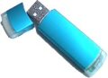 Mini dysk Pendrive 128 Mb USB metalowy + pudełko metalowe + smycz